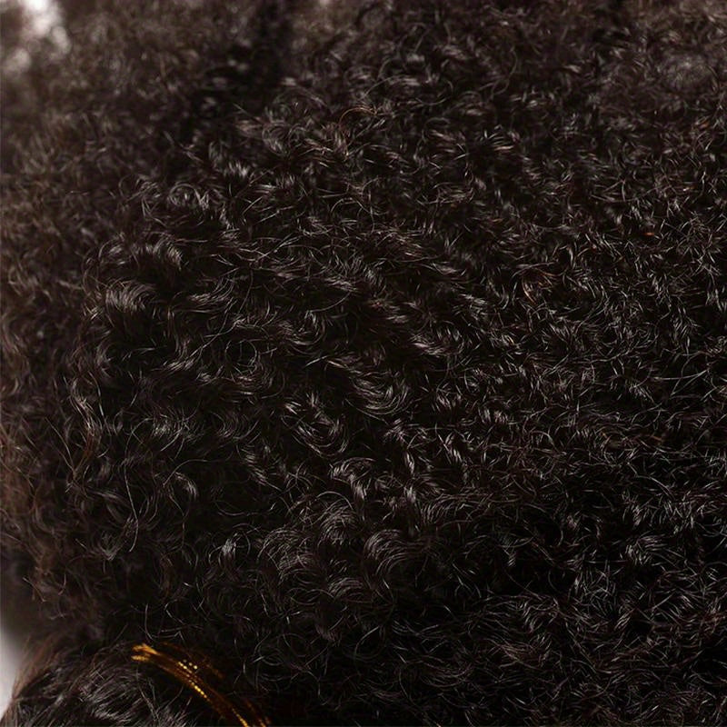 Brazilian Afro Kinky Curly Hair Weave 10A virgin 100% Natural Remy Human Hair Bundles Extension 3B 3C Hair Products