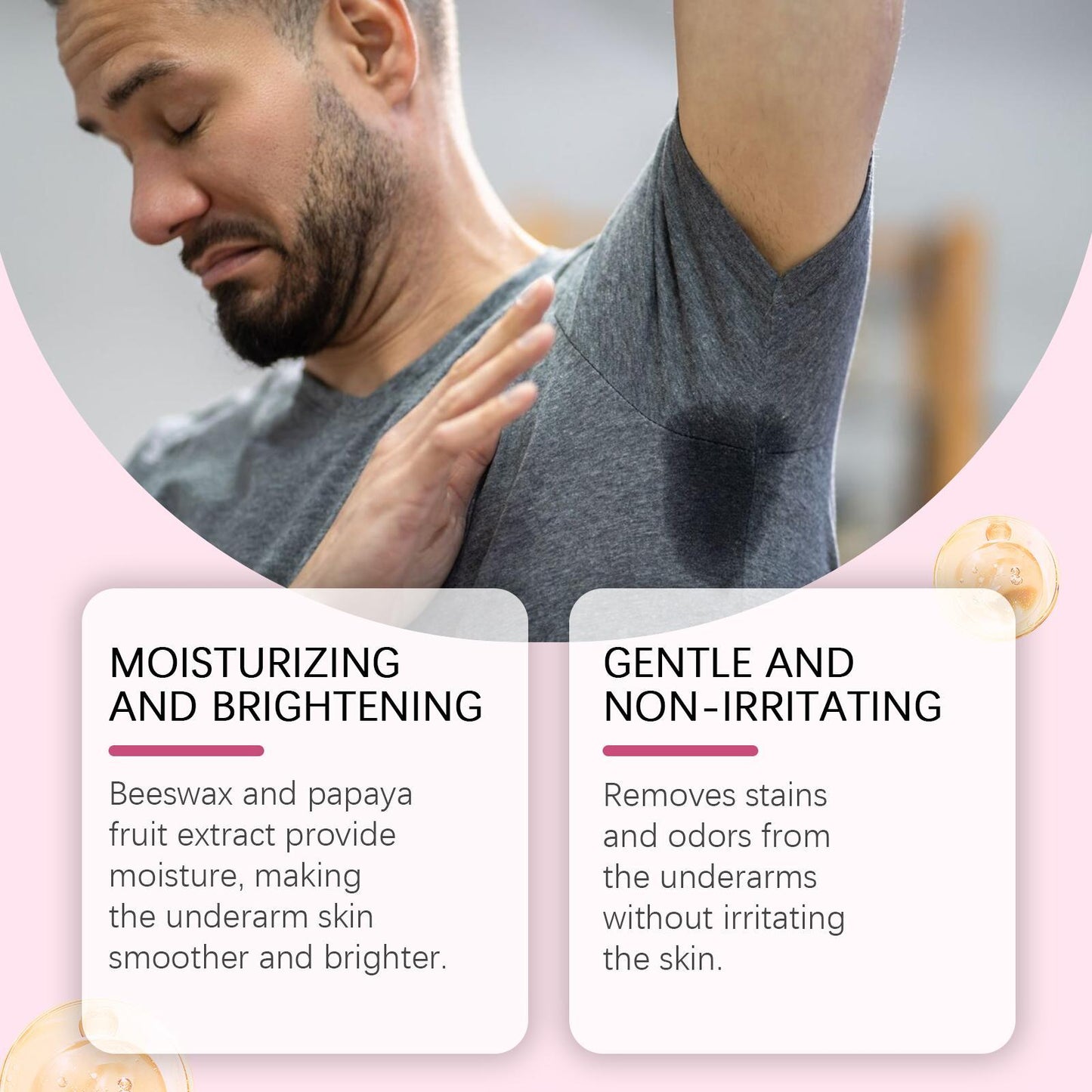 OSOLA Underarm Care Cleansing Stick Long-lasting Fresh And Charming Fragrance, Mild And Refreshing