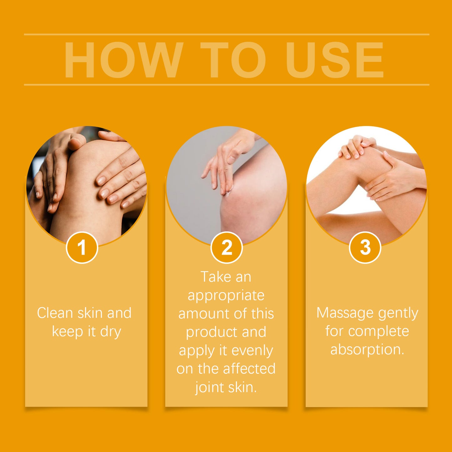 Massage Relieve Joint Discomfort Care Cream