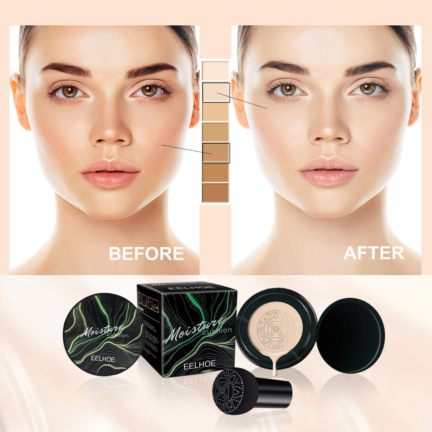 Cover Defects And Brighten Foundation Cream