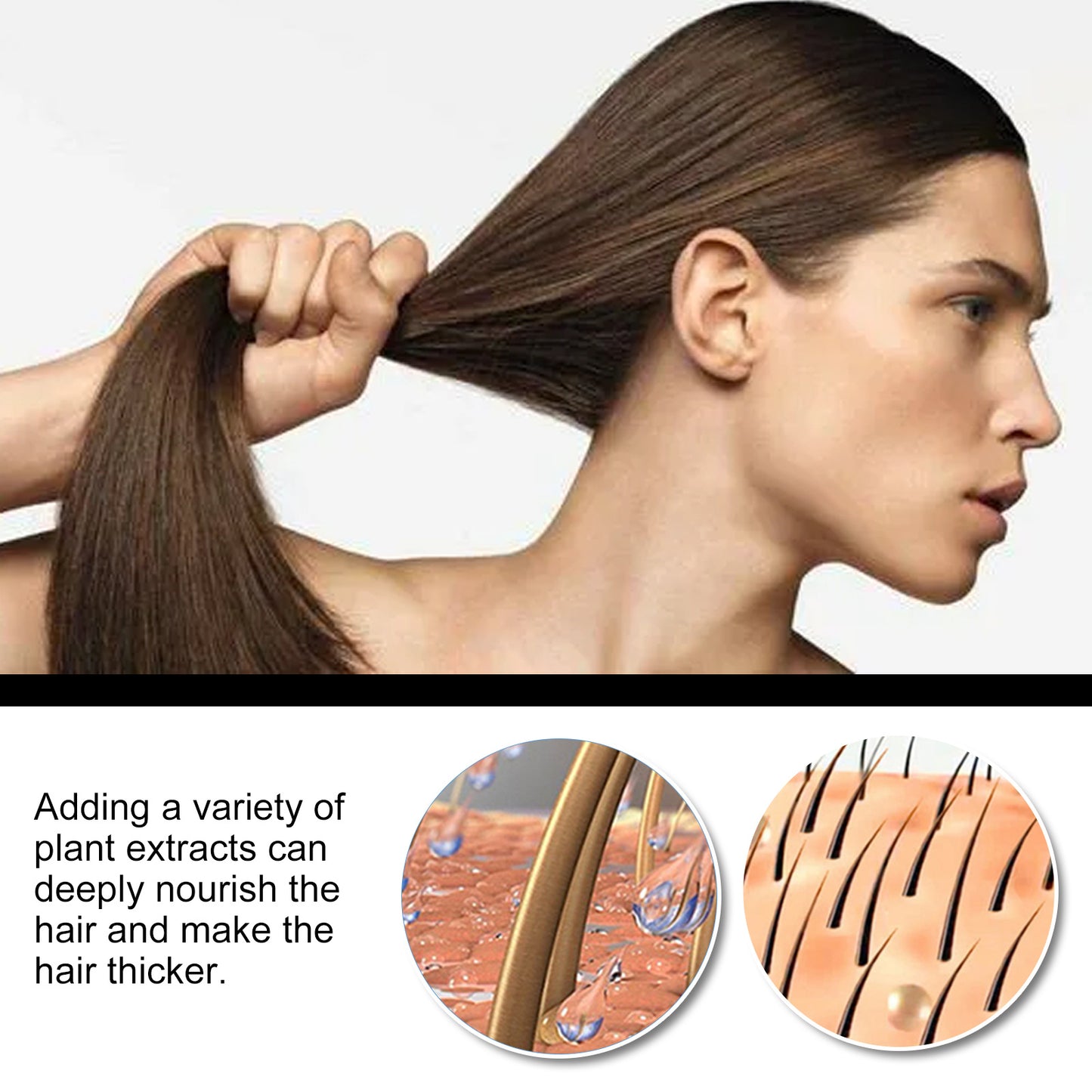 Dense Hair Spray Deeply Moisturizes Scalp