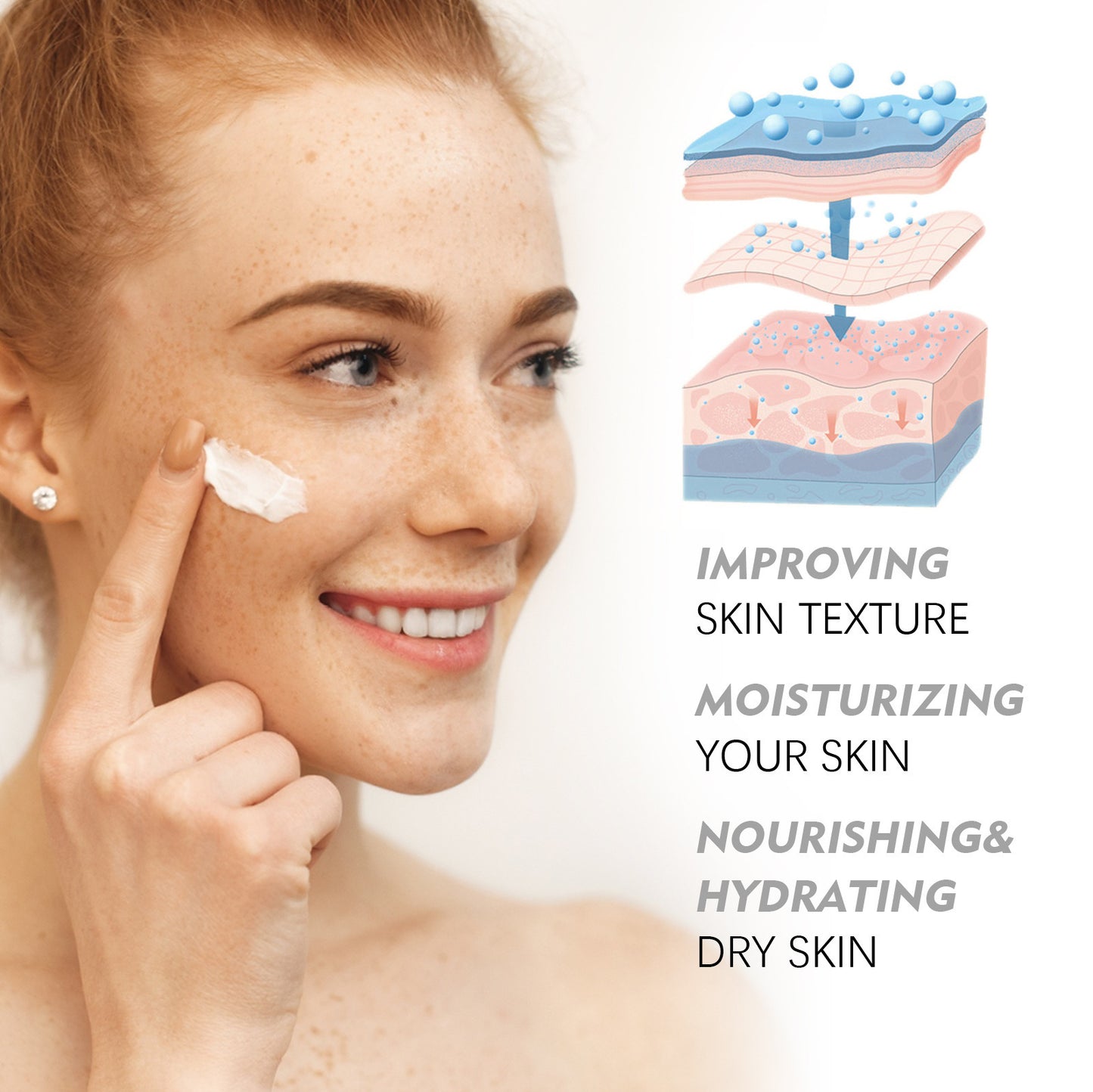 EELHOE Firming Cream Deeply Moisturizes The Skin, Fades Fine Lines, Tightens The Face, Collagen, And Anti-wrinkle Cream