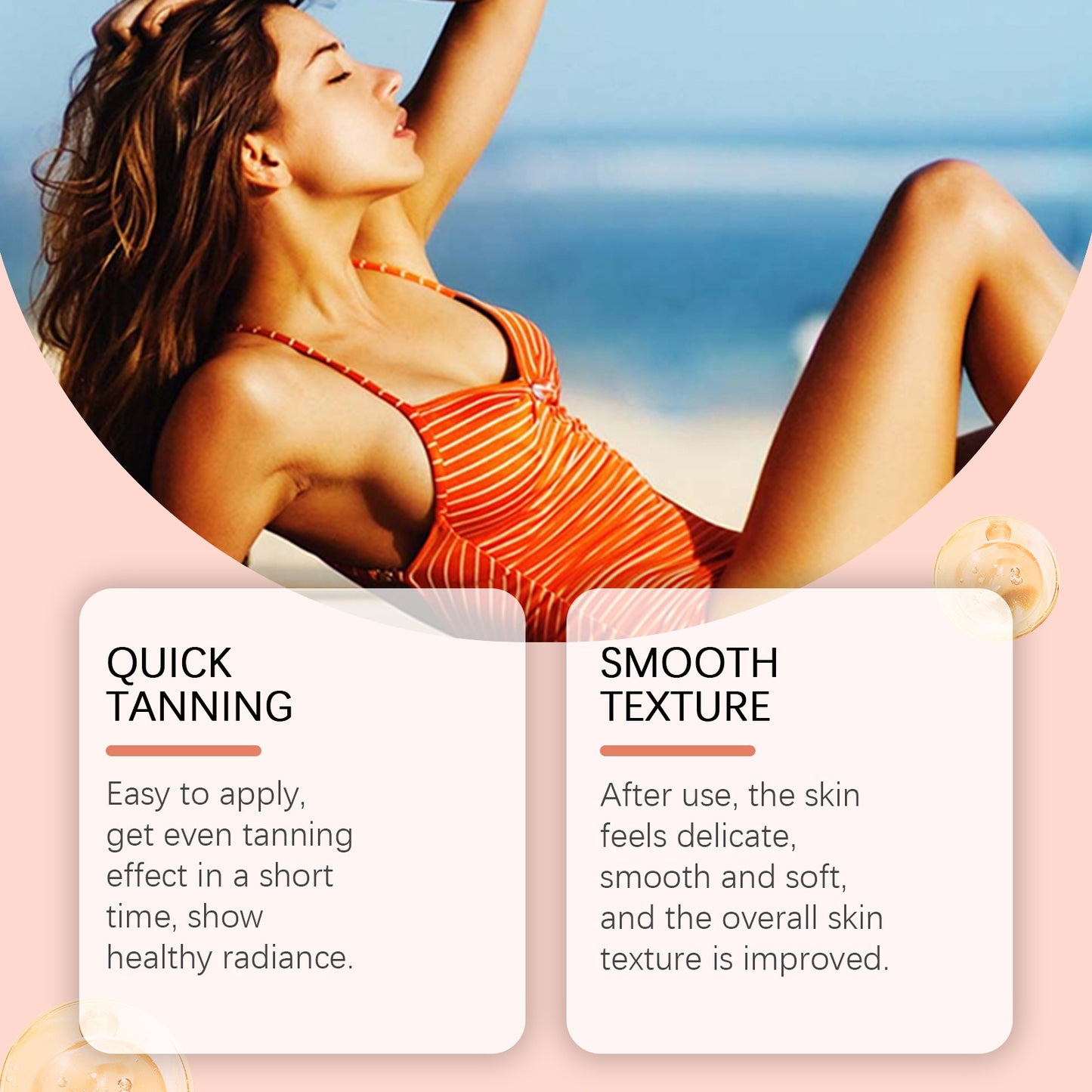 OceAura Hydrating Tanning Cream Deeply Moisturizes And Hydrates Skin For A Bronzed Skin