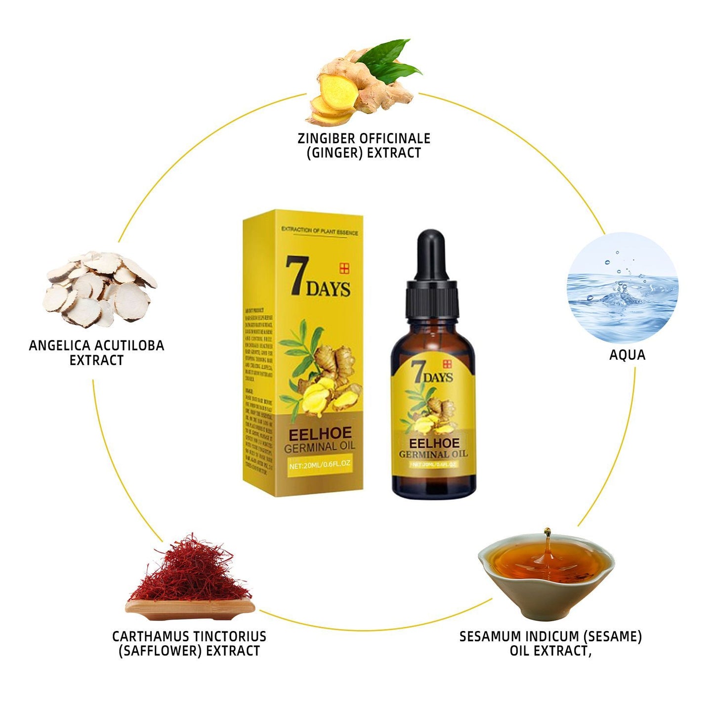 Moisturizing Hair Care And Firming Hair Care Nutrient Solution