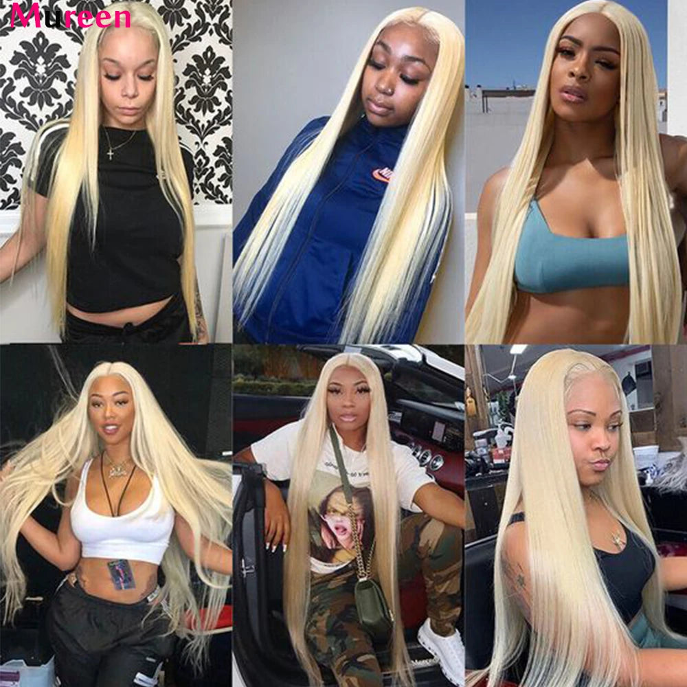 613 HD Lace Frontal Wig Blonde Human Lace Front Wig 100% Human Hair Wigs HD Lace Wig 13x6 Human Hair Wigs Brazilian Straight