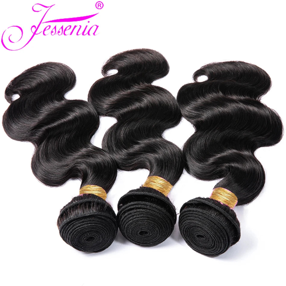 Indian Body Wave Raw Hair Bundles Short Loose Body Human Hair Weaving 3Bundles Deal 100% Virgin tissage Hair Extensions Onsale