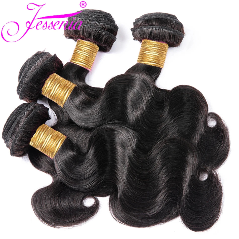 Indian Body Wave Raw Hair Bundles Short Loose Body Human Hair Weaving 3Bundles Deal 100% Virgin tissage Hair Extensions Onsale