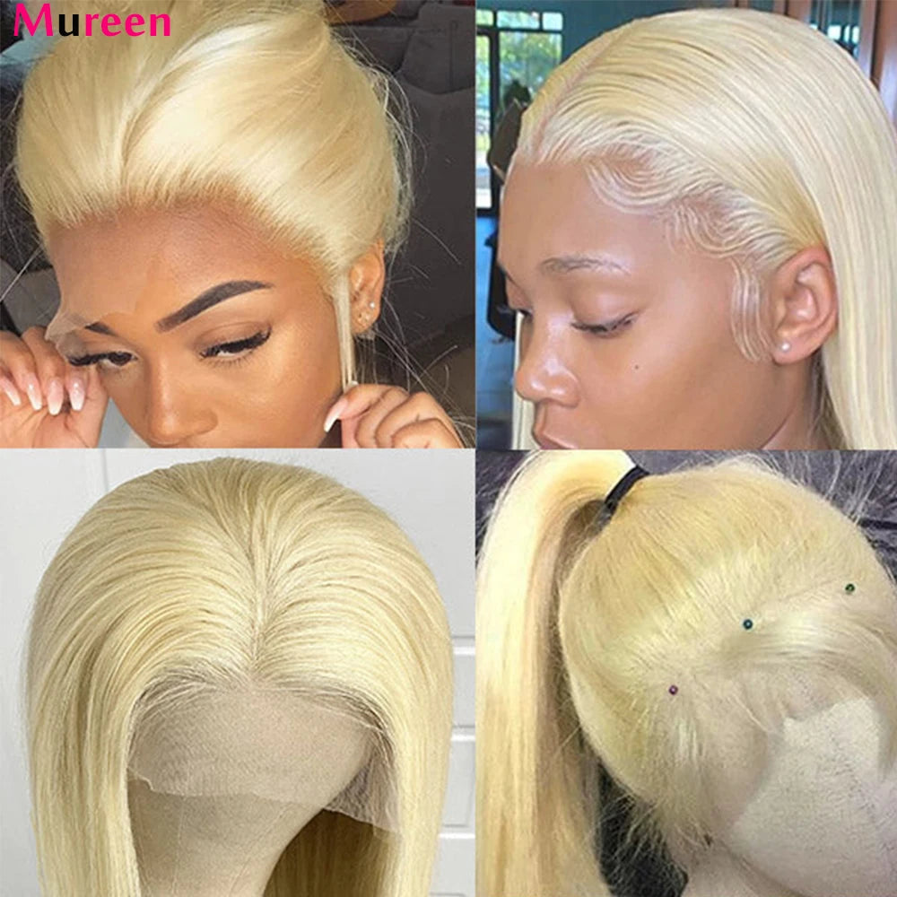 613 HD Lace Frontal Wig Blonde Human Lace Front Wig 100% Human Hair Wigs HD Lace Wig 13x6 Human Hair Wigs Brazilian Straight