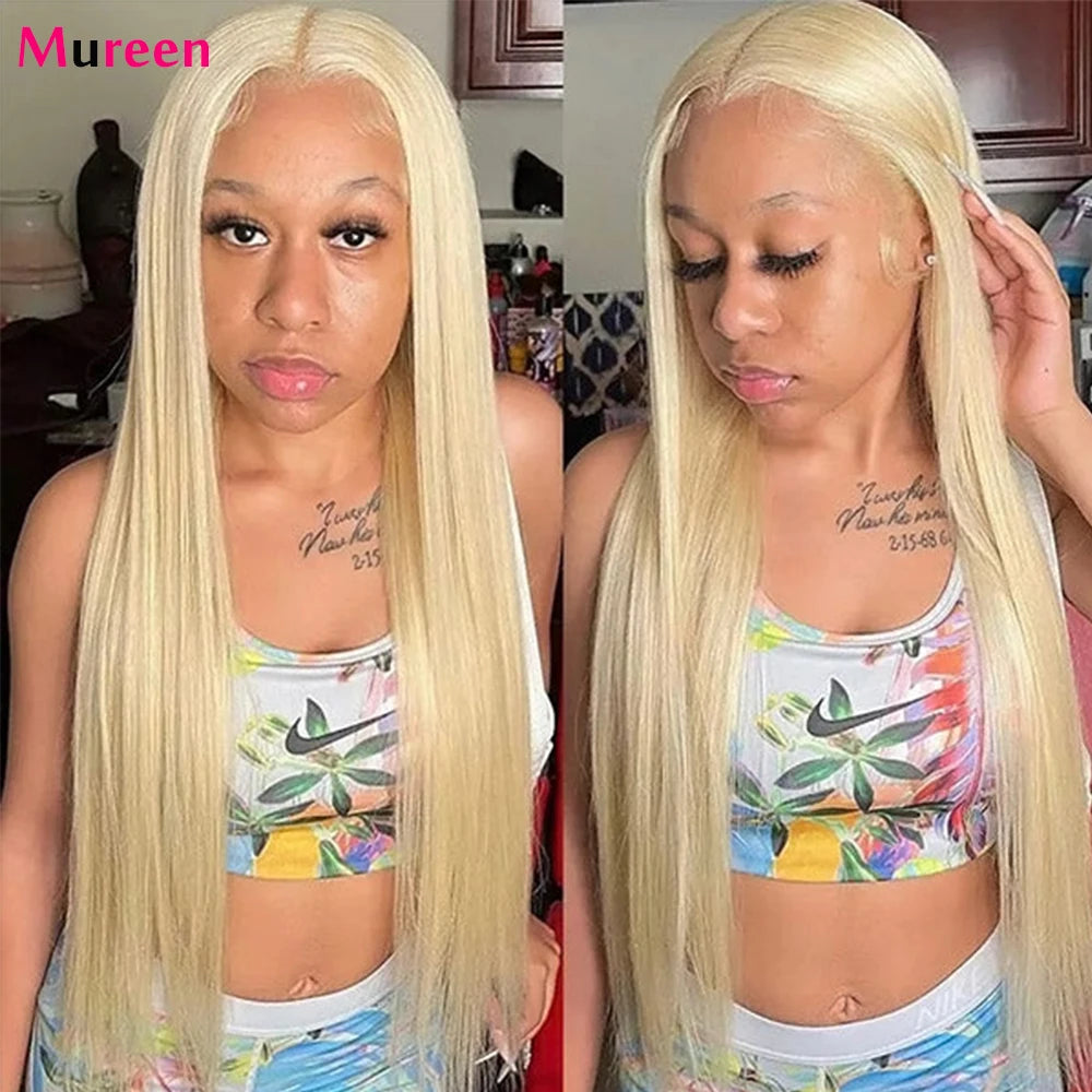 613 HD Lace Frontal Wig Blonde Human Lace Front Wig 100% Human Hair Wigs HD Lace Wig 13x6 Human Hair Wigs Brazilian Straight
