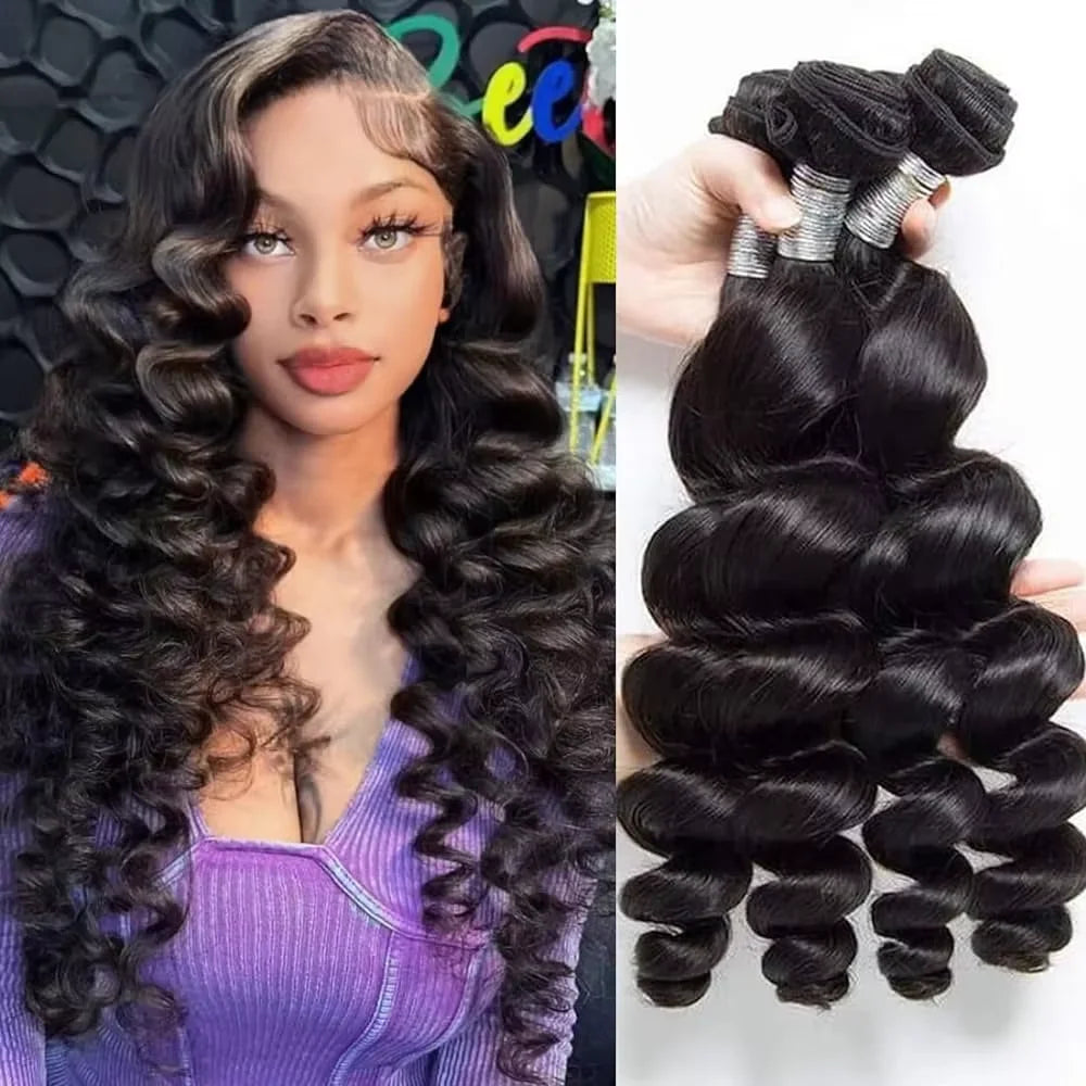 Straight Hair Wefts,human Hair Weave Bundles Brazilian,100% Hair Extension Human Hair Brazilian Natural Virgin Mink