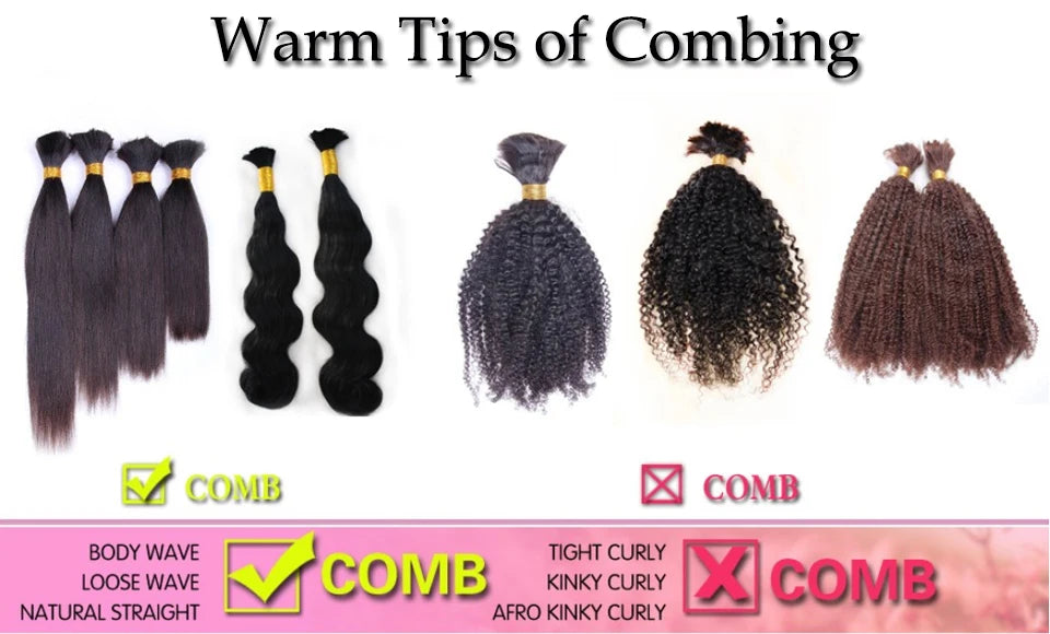 Afro Kinky Curly Locks Hair Extensions Burmese Remy Human Braiding Hair Bulk For Twist Braids Double Drawn Box Crochet No Weft