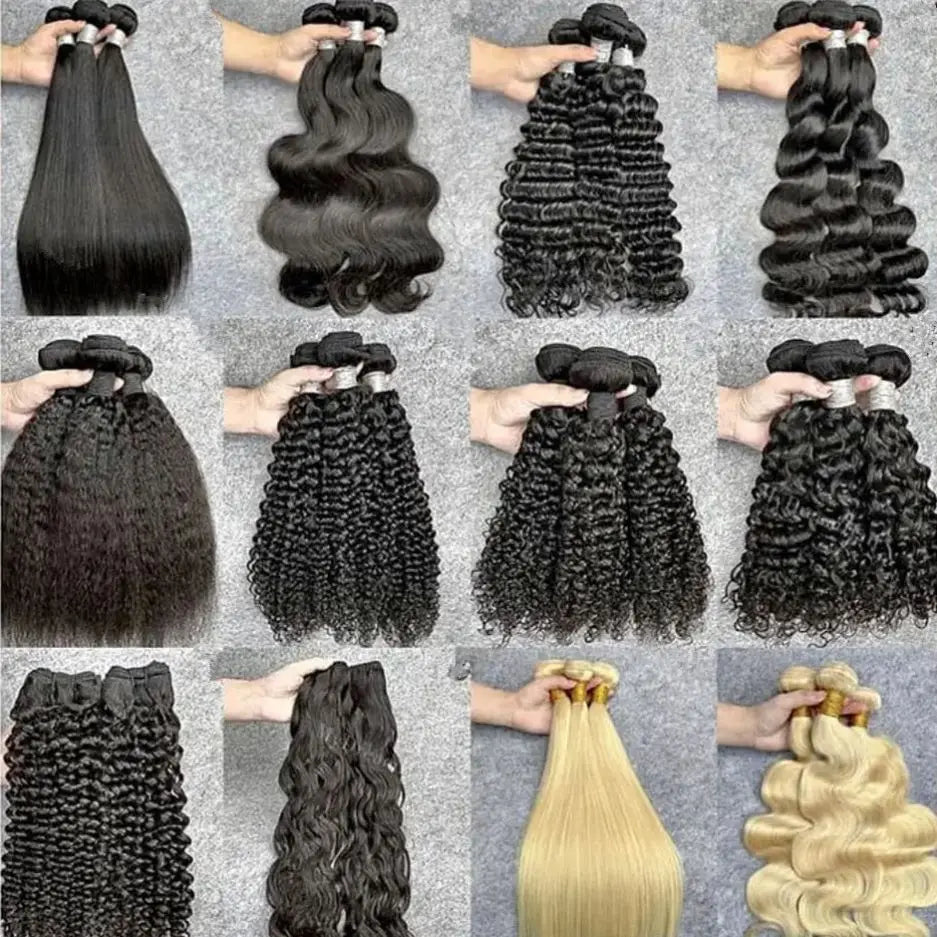 Straight Hair Wefts,human Hair Weave Bundles Brazilian,100% Hair Extension Human Hair Brazilian Natural Virgin Mink