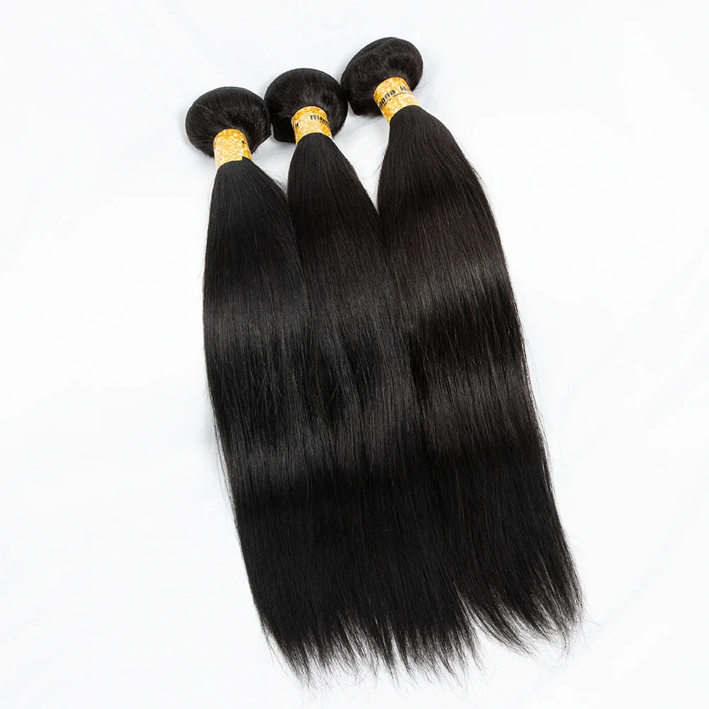 Best Selling Wholesale Factory Price 100% Human Hair Virgin Hair Bundles Straight Hair Extensions