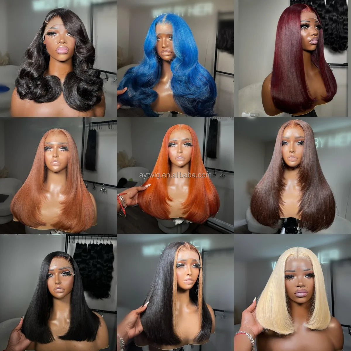 Brazilian Unprocessed Virgin Hair Lace Front Wigs Human Hair Body Wave 13x4 HD Transparent Lace Frontal Wigs