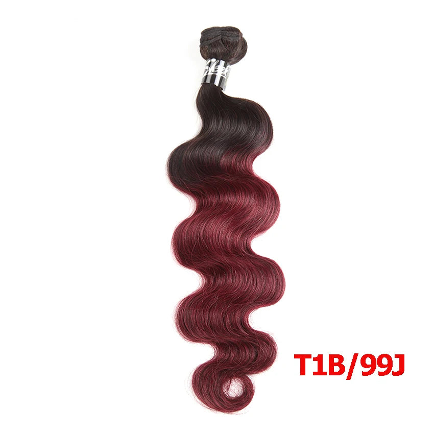 Sleek T1B/613 Blonde Bundles Brazilian Hair Body Wave 100% Human Hair Extension 1 Pc Remy Hair 10 To 30 inches Free Shipping