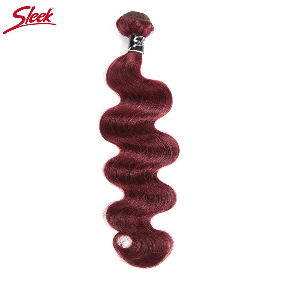 Sleek T1B/613 Blonde Bundles Brazilian Hair Body Wave 100% Human Hair Extension 1 Pc Remy Hair 10 To 30 inches Free Shipping