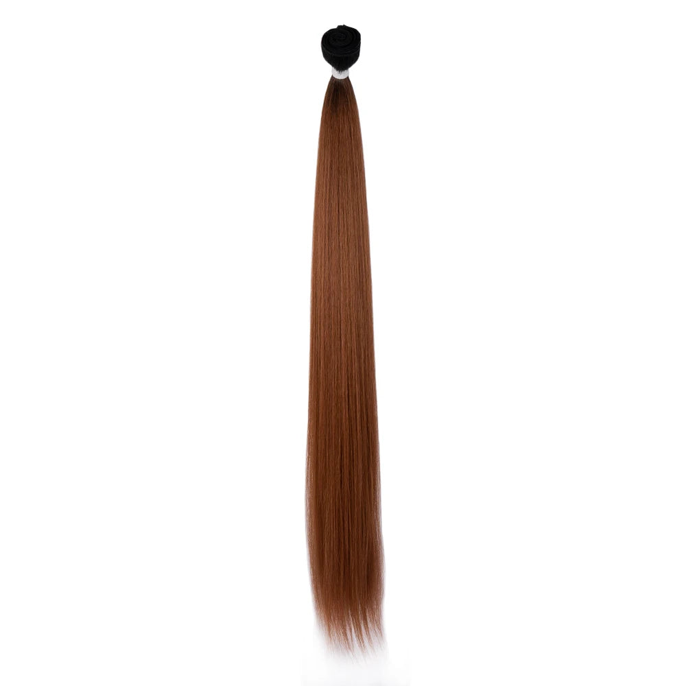 Brazilian Human Hair Hand Feel Super Soft Smooth No Tangle No Shedding Hair Bundles With Closure Synthetic Hair Extension