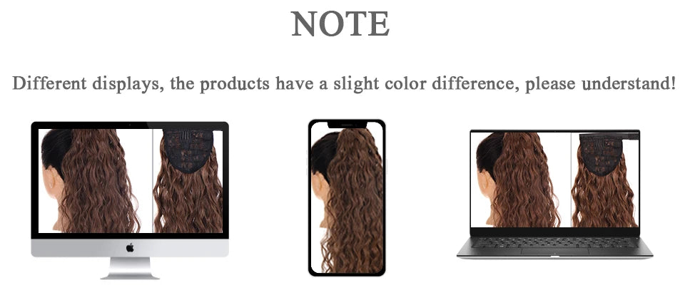 60cm Synthetic Middle Part Topper Hairpiece with Bangs Clip-In Bangs Extension Natural Invisible Clourse Hairpiece for Women