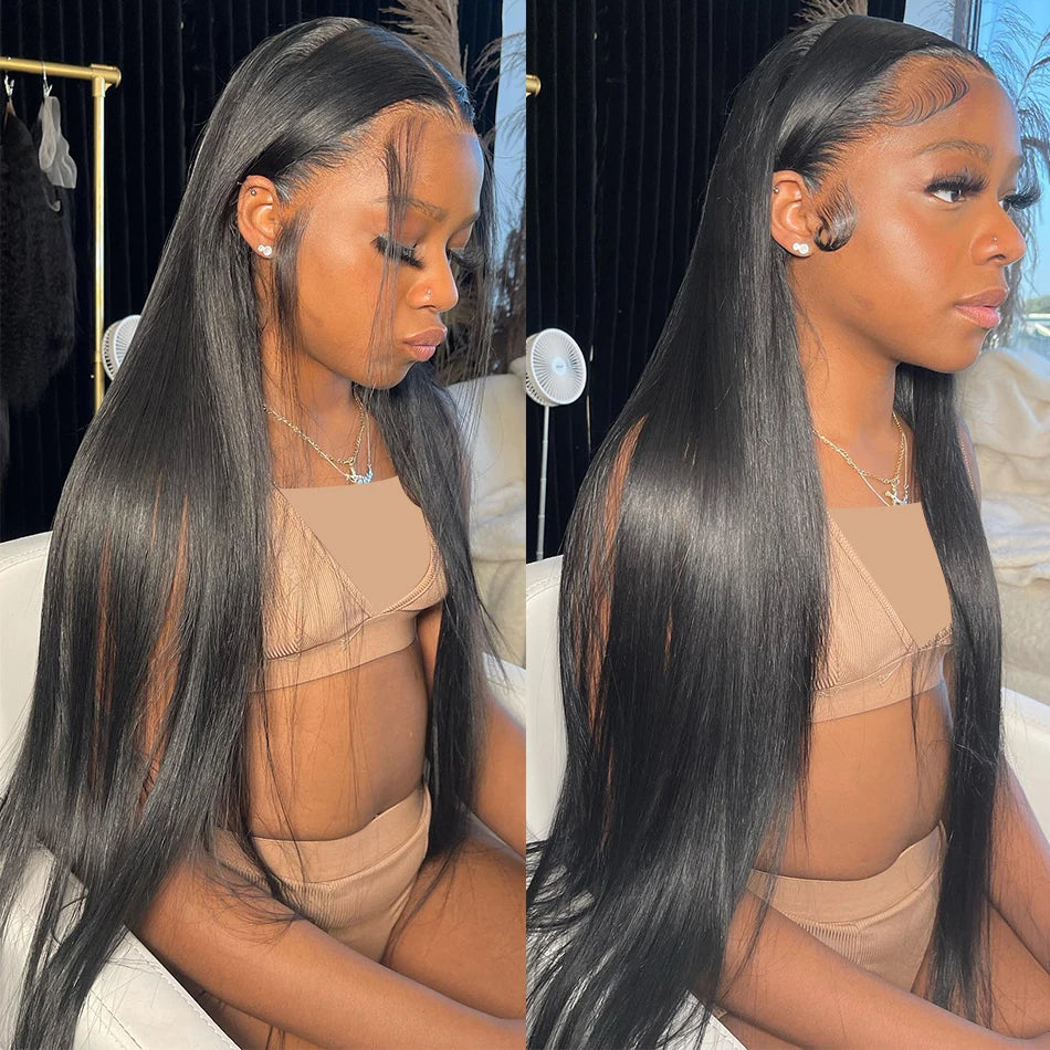 Brazilian 30 Inch Raw Virgin Unprocessed 100% Human Hair Extensions Bone Straight 1 3 4 Bundles Deal Double Weft For Women 100g