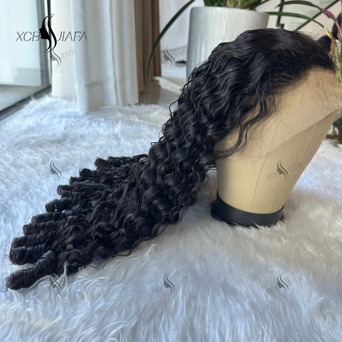 Burmese Curly Human Hair Wigs 12A Vietnamese Hair 13X6 Hd Transparent Lace Front Wig Vietnamese Raw Human Hair 200% Density