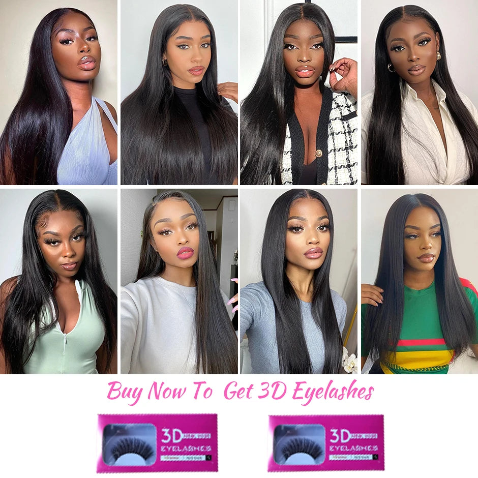 ISEE HAIR Indian Virgin Straight Hair Extension Human Hair Bundles 1 Piece Hair Weaves 10-26 Inch Nature Black Color
