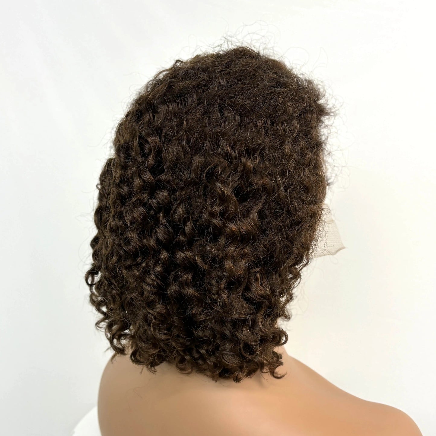 250% Density 4/30/4 Higjlight Ombre Short Water Wave Bob Wig Human Hair Wigs 13x4 Lace Frontal Deep Wave Curly Wig for Women