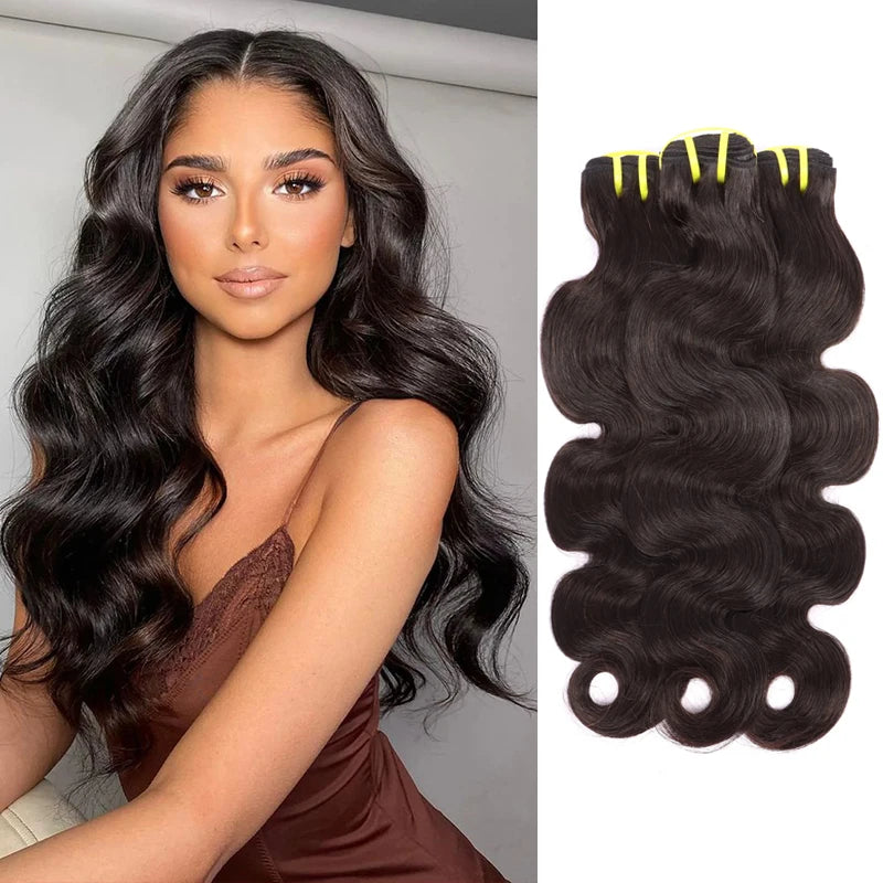 GDYLuxury 12A Grade Body Wave Bundles 100% Human Hair Bundles Human Hair Raw virgin Hair Extensions For Women Unprocessed Hair