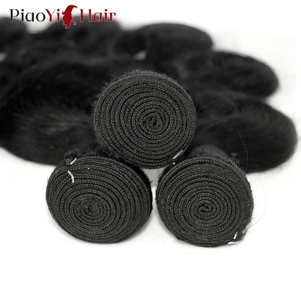 12A Double Drawn Body Wave Human Hair Bundles 100% Human Hair Brazilian Virgin Human Hair Extensions For Women Cheap Human Hair
