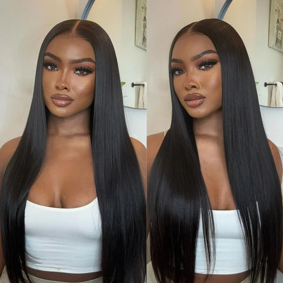 Brazilian 30 40 Inch Raw Virgin Unprocessed 100% Human Hair Extensions Bone Straight 3 4 Bundles Double Weft Bulk Braiding Hair