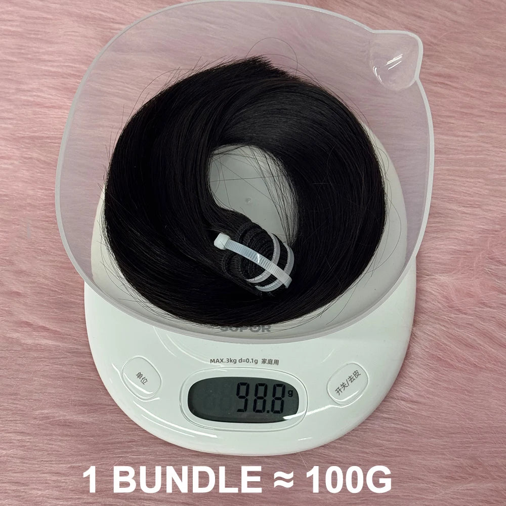 Bone Straight Bundles 15A Double Drawn Vietnamese Raw Human Hair Bundles Human Hair Bundles Hair Extensions 100g/bundle
