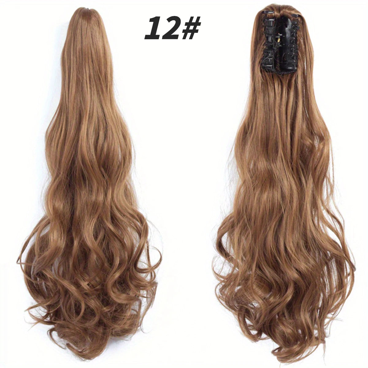 Synthetic "22"Easy-Clip Curly Ponytail Extension Transform Your Look with Instant Volume amp Glam for Stylish Caucasian Women