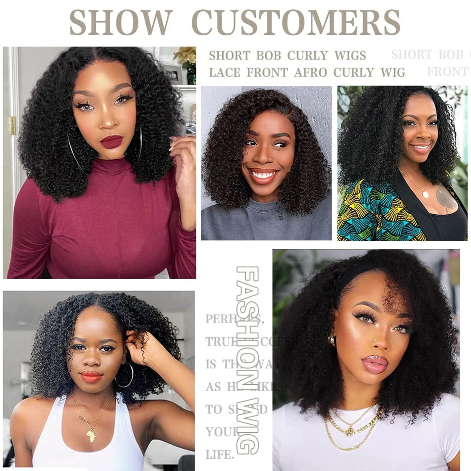 Short Cheap Afro Kinky Curly Hair 3Bundles Deal Raw Brazilian Hair 100% Virgin Human Hair Weave Extension Natural Color 100G/PCS
