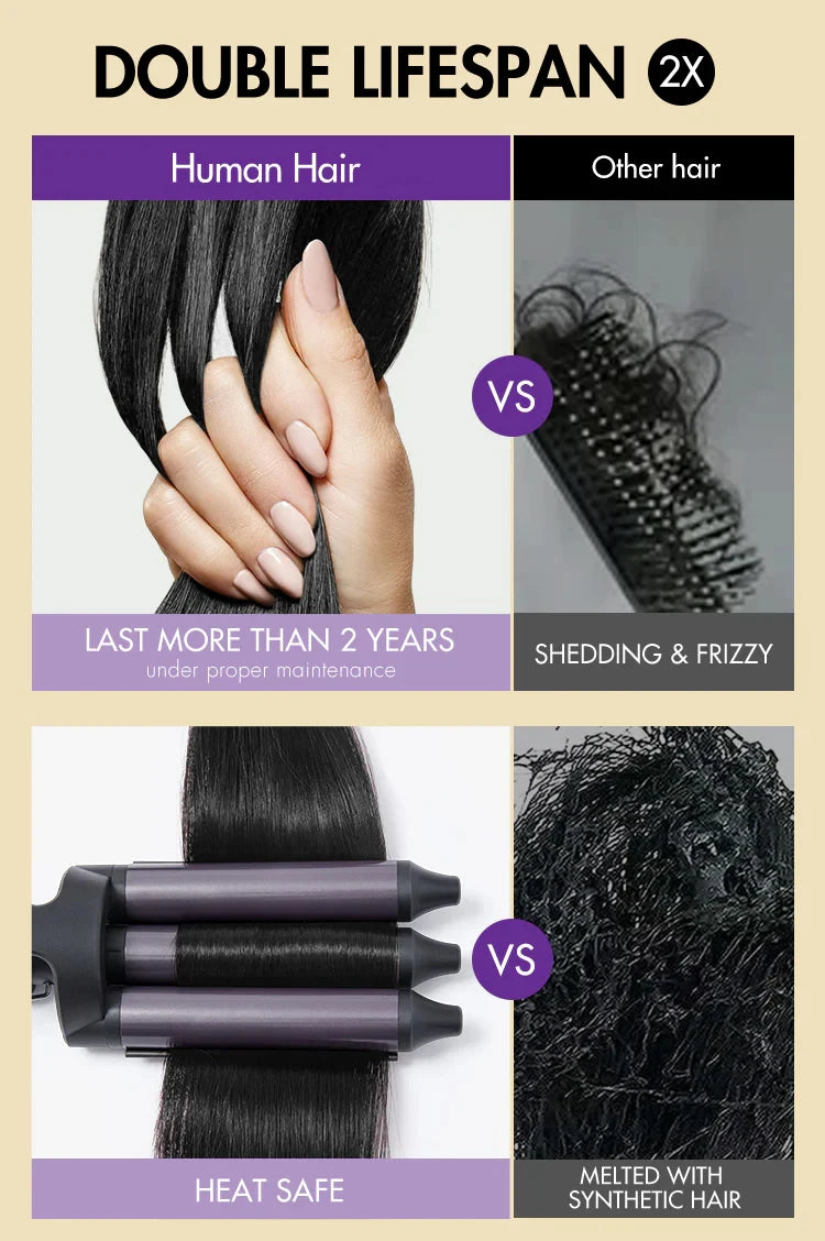 16A Loose Wave Bundles 100% Human Hair Brazilian Remy Hair 2/3/4/5/6 Pcs Unprocessed Double Weft Hair Extensions Weave For Women