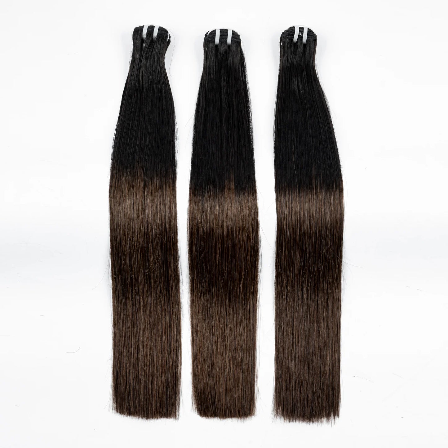 16A Bone Straight Super Double Drawn Raw Vietnamese Human Hair Bundles 1BT4 Ombre 100% Unprocessed Virgin Hair Extensions