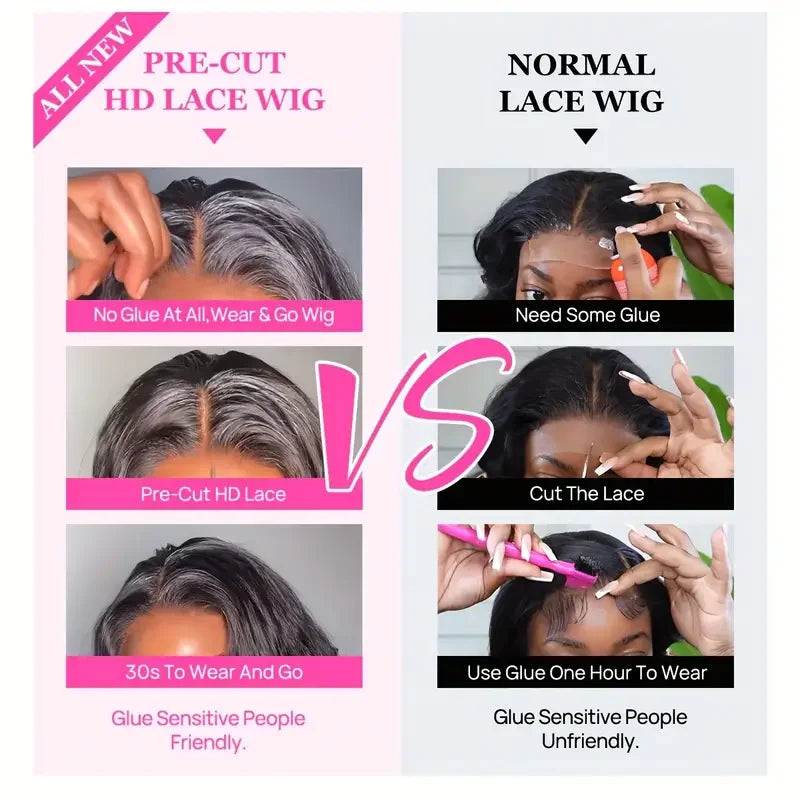 Kinky Straight Human Hair Wig For Women 13x4 Lace Front Wigs Human Hair Pre Plucked Yaki Straight Brazilian Human Hair Wigs