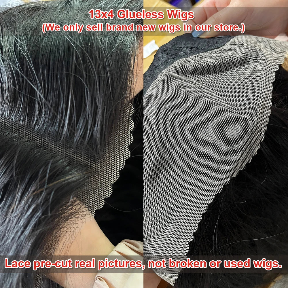 Queen Nala 200 Density Short Bob Body Wave Glueless 7x5 Lace Closure human Hair Wigs Wave 13x6 HD Lace Frontal Wig 100% Human Hair Preplucked 13x4 Lace Front Wig Remy Brazilian Hair Ready To Wear On Sale For Women