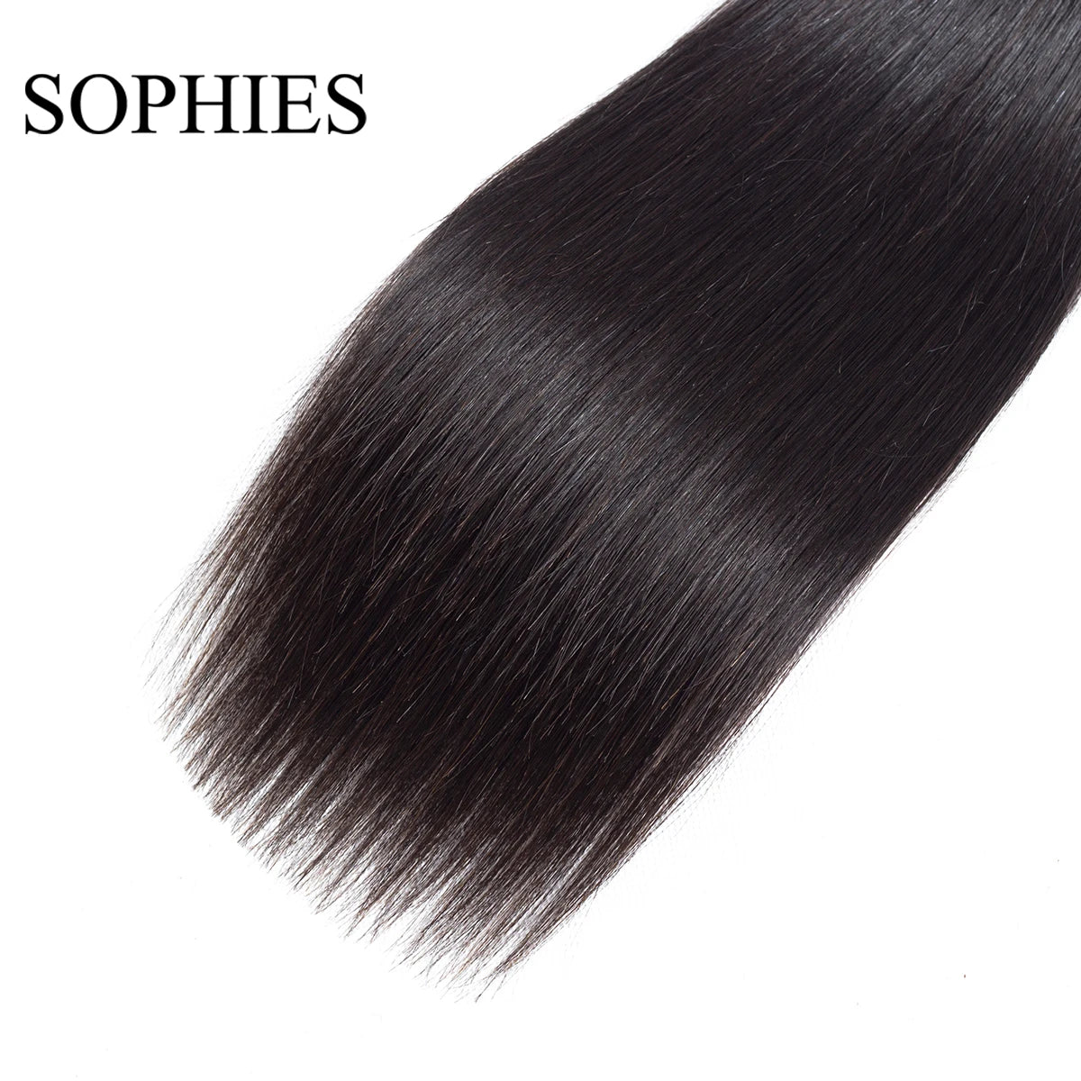 Straight Long Human Hair Bundles Brazilian Hair Weave Bundles 30Inch Human Hair Bundles Deals For Women 100% Hair Extensions