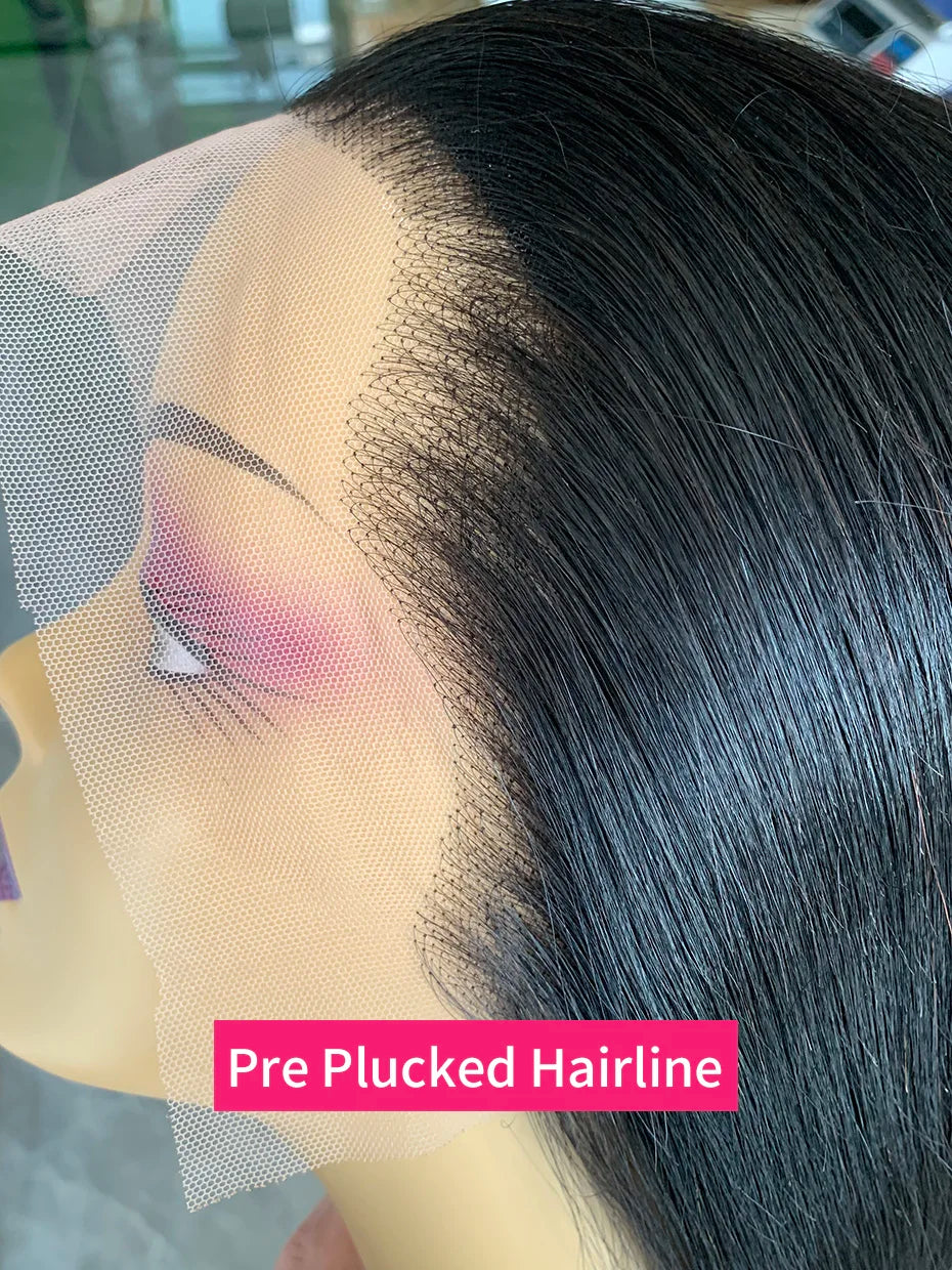 250% 10A Raw Vietnamese Transparent Lace Frontal Wig Human Hair 13x4 13x6 Bob Preplucked Bleached Knots Human Hair Wig for Women