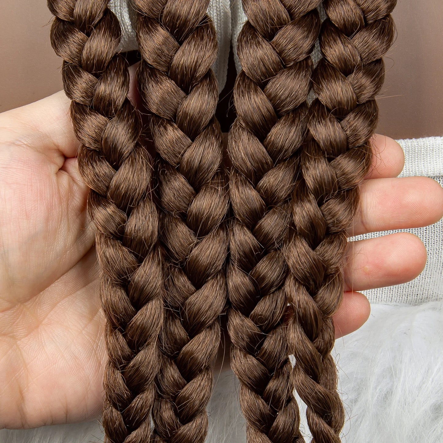 Synthetic Lace Wigs Braided Wigs with Baby Hair Long 26 Inches Box Braids Wig for Black Women Lace Front Afro Hair Wigs