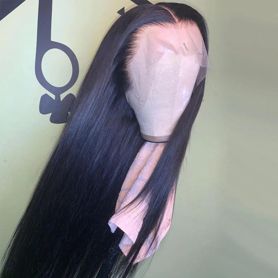 13x4 13x6 HD Lace Front Human Hair Wigs Tuneful Pre Plucked For Women Burmese Silky Bone Straight Remy Human Hair Frontal Wigs