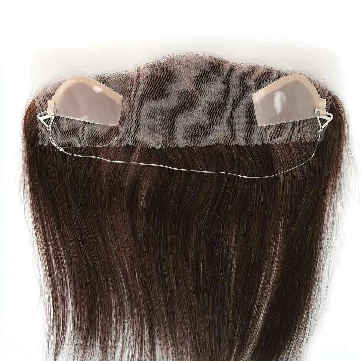 TUW20 Lace with Skin Women Frontal Hairline Topper for Thinning Hair Hair Patch For Women Receding Hairline Human Hair Toppers