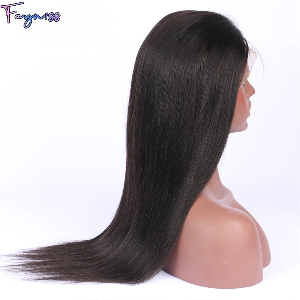 13x6 Lace Frontal Wigs Human Hair For Women Pre Plucked Straight Human Hair Wig 13X4 Lace Front Human Hair Wig For Women