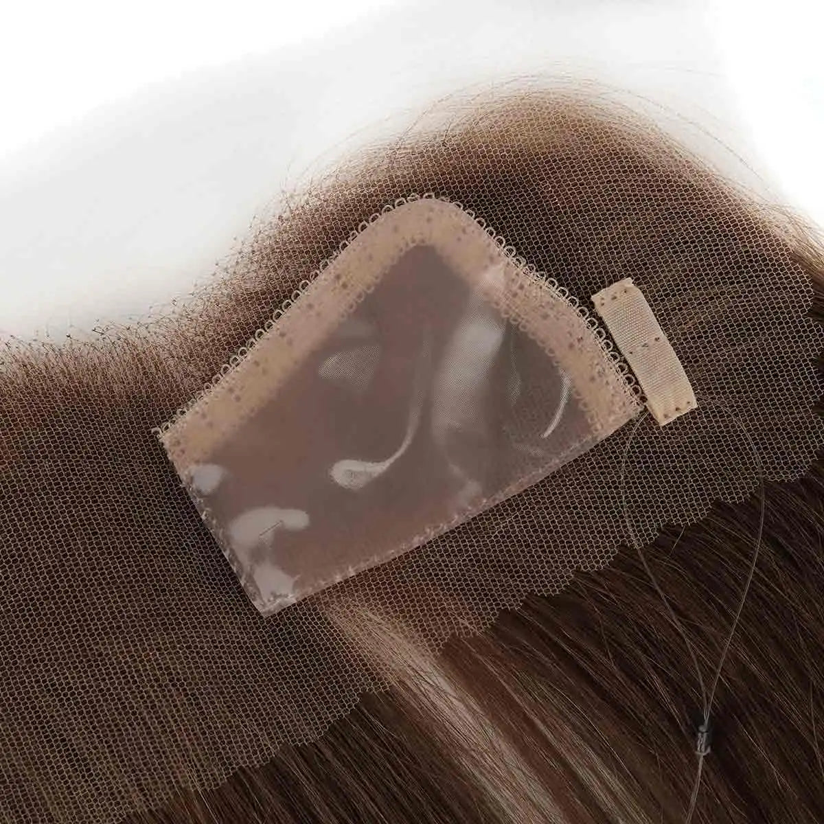 TUW20 Lace with Skin Women Frontal Hairline Topper for Thinning Hair Hair Patch For Women Receding Hairline Human Hair Toppers