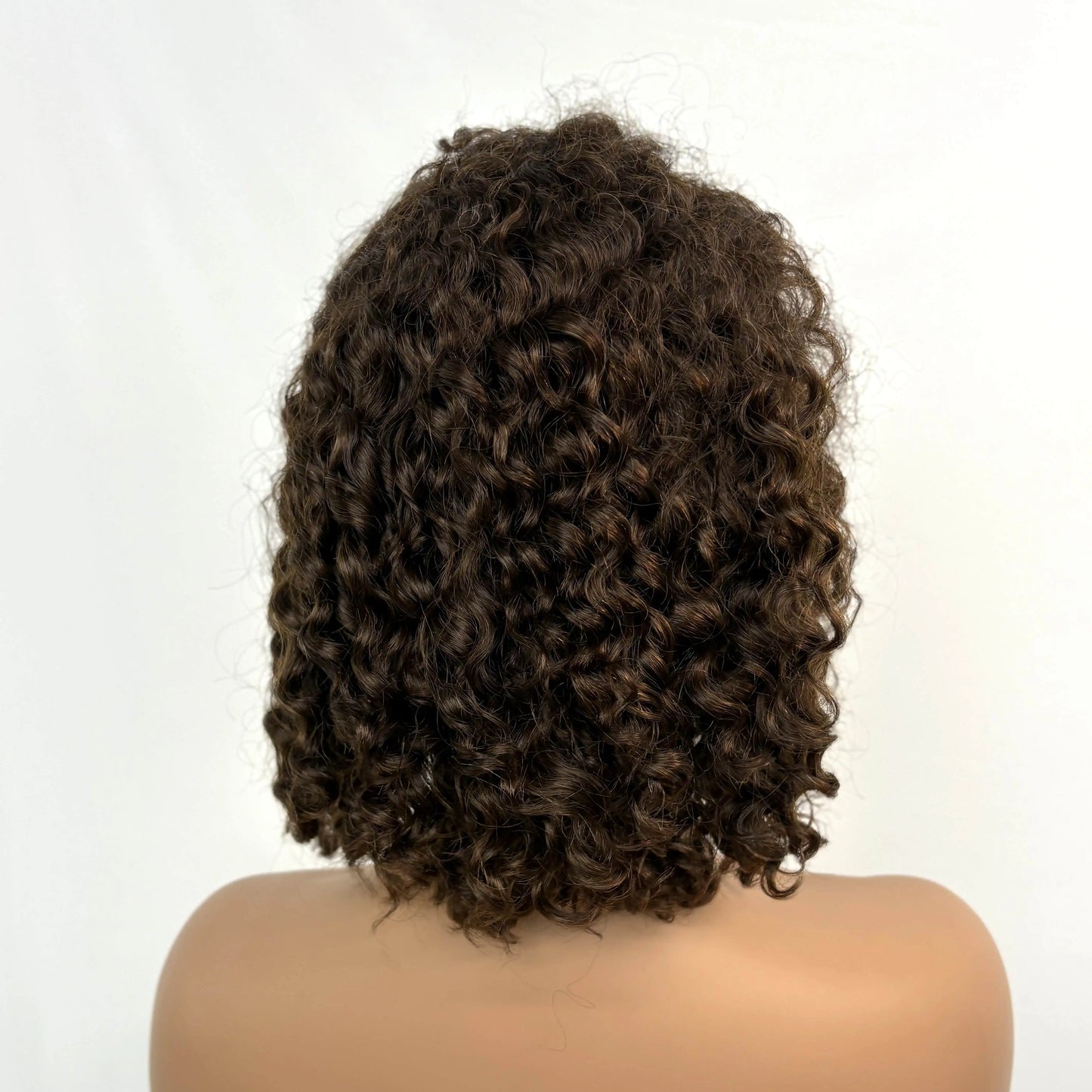 250% Density 4/30/4 Higjlight Ombre Short Water Wave Bob Wig Human Hair Wigs 13x4 Lace Frontal Deep Wave Curly Wig for Women