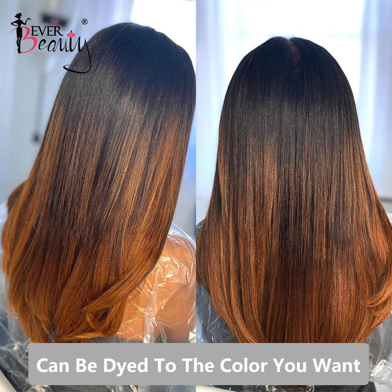 Straight K Tip Fusion Hair Extension Human Hair Hair Bundle Keratin Flat Tip Hair Extensions Microlinks Black Women EverBeauty