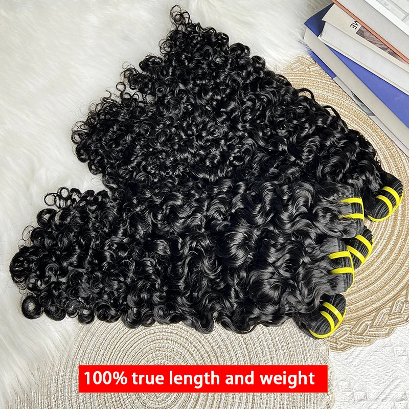 14A Grade Burmese Curly Raw virgin Hair Bundles Thick Unprocessed 100% Human Hair Extensions Bouncy Curly Hair Bundles Full Head