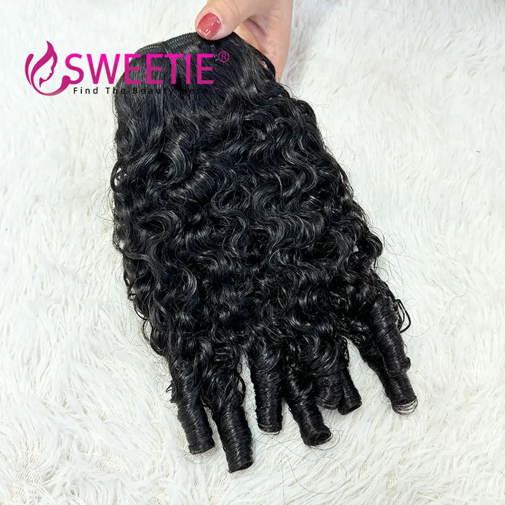12A Burmese Curly Raw Human Hair Bundle Deals Pixie Curls Human Hair Extensions Vietnamese Raw Human Virgin Hair Weave Bundle