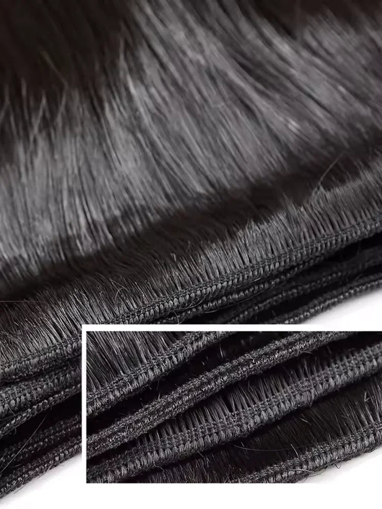 30 40 Inch Bone Straight Bundles Human Hair Bundle Unprocessed Hair 3 4 Bundle 100% Brazilian Human Hair Straight Hair Extension