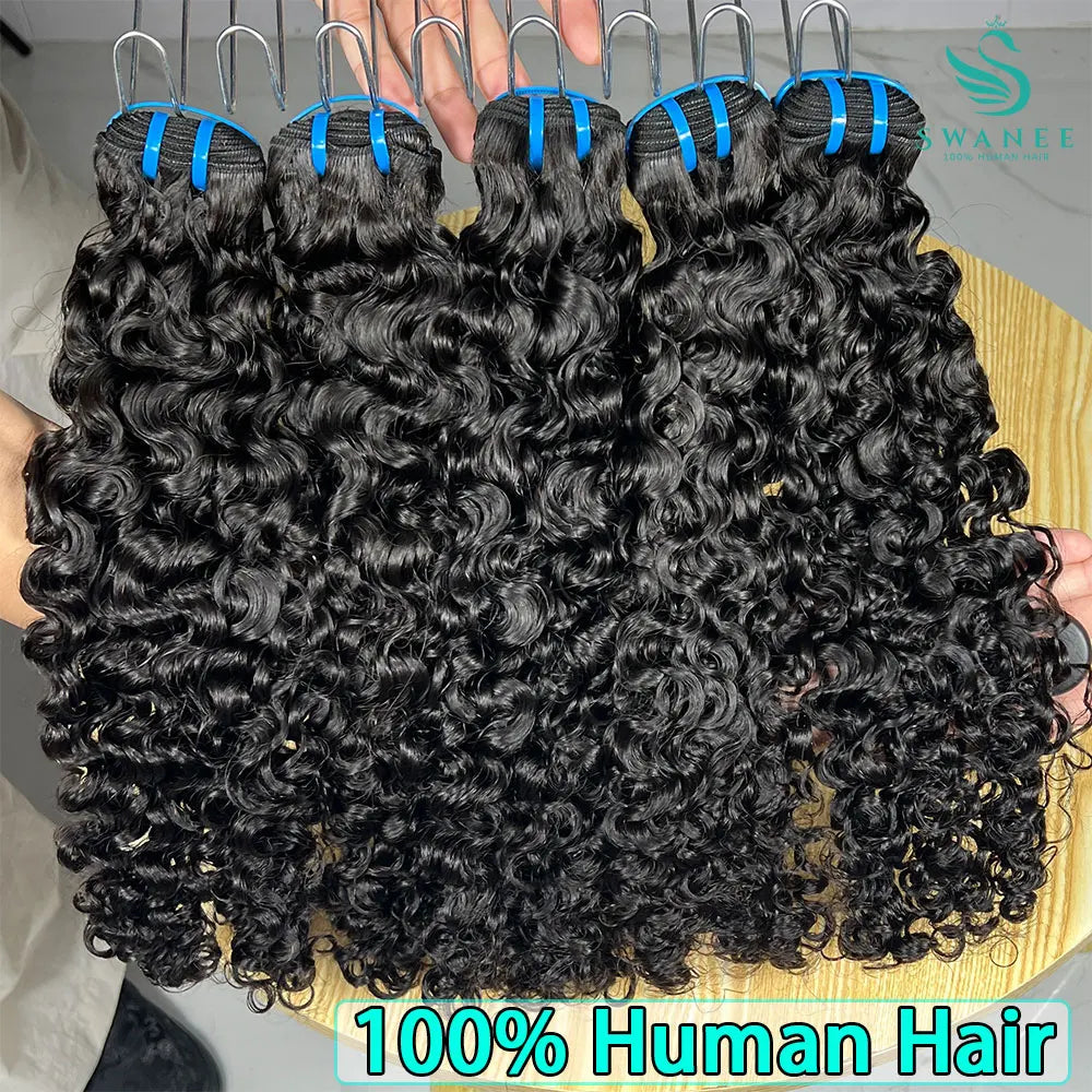 15A Burmese Curly 100% Human Hair Bundles Bouncy Curly Unprocessed Raw Virgin Hair Weave Extensions For Black Women