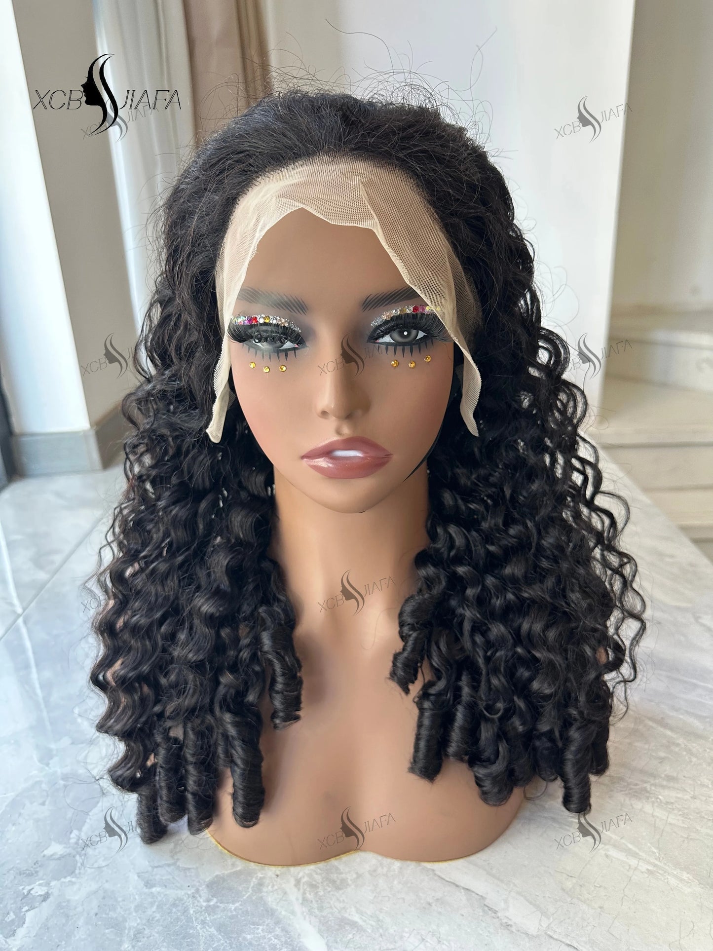 Burmese Curly Human Hair Wigs 12A Vietnamese Hair 13X6 Hd Transparent Lace Front Wig Vietnamese Raw Human Hair 200% Density